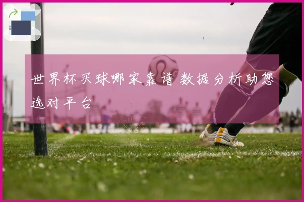 世界杯买球哪家靠谱 数据分析助您选对平台