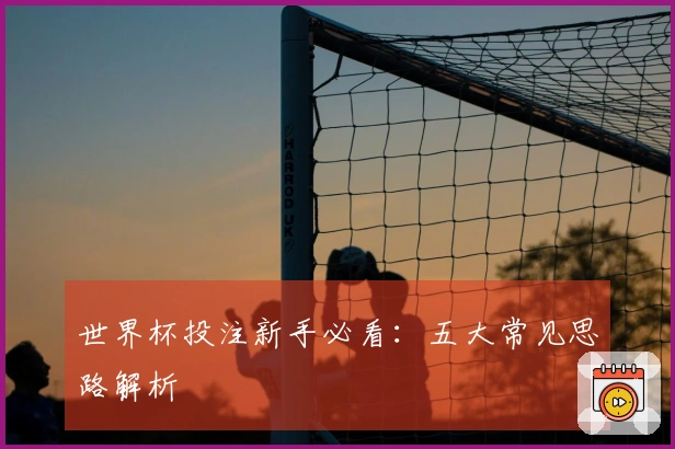 世界杯投注新手必看：五大常见思路解析