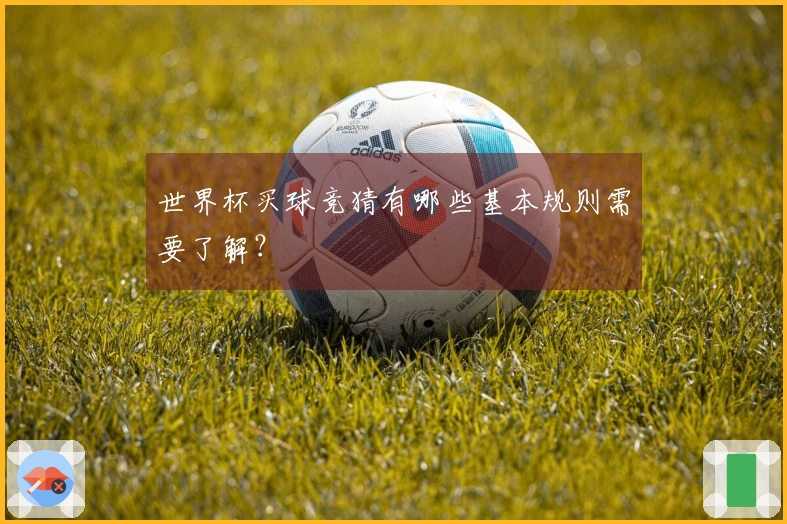 世界杯买球竞猜有哪些基本规则需要了解？